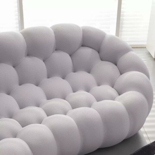 Luxurious Bubble Cloud Sofa in a stylish living room setting.