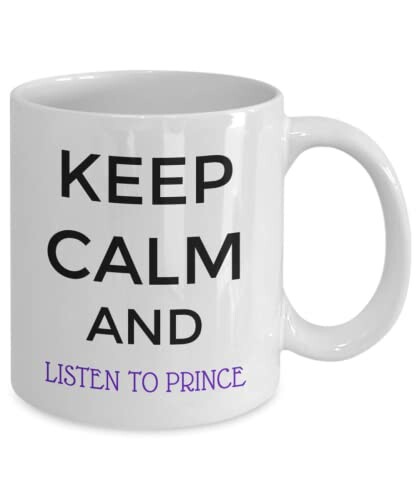 Keep Calm And Listen To Prince Mug