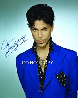 PRINCE Rogers Nelson Signed Poster