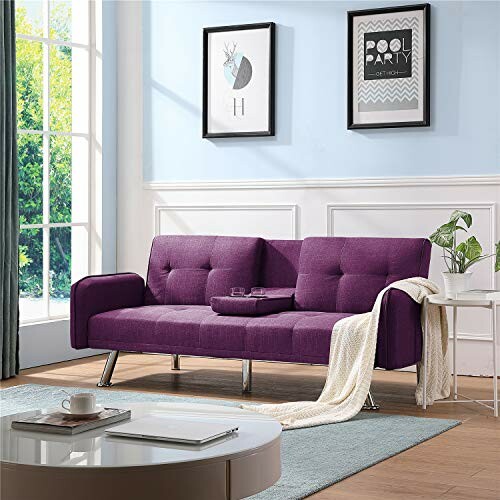 GHEDA Twin Sleeper Futon Sofa Bed