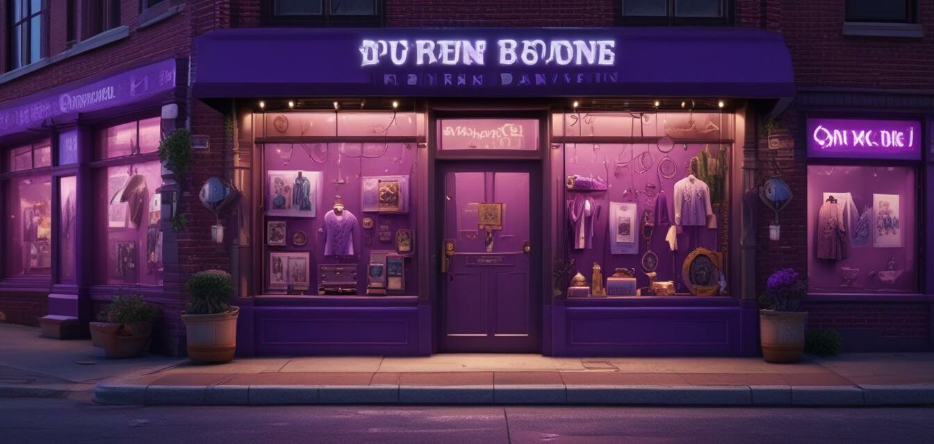 Prince Purple Rain Storefront