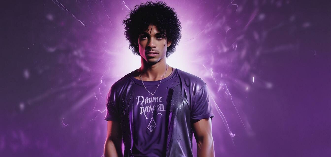 Prince Purple Rain T-Shirt Design