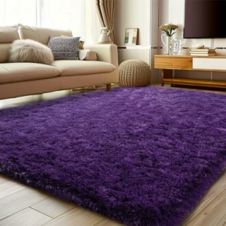 Soft Shag Rug for Bedroom