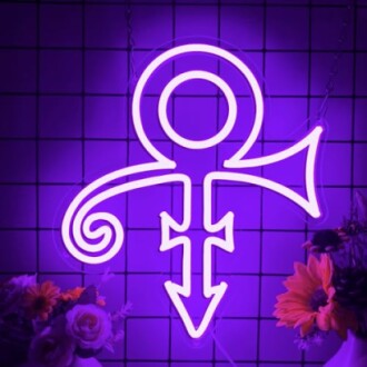 Prince Purple Symbol Neon Signs