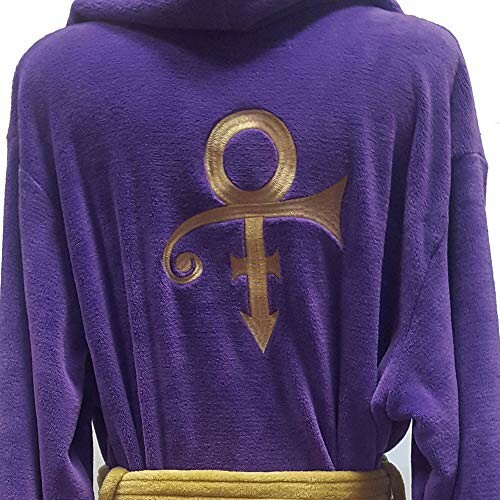 Purple robe with gold symbol on back