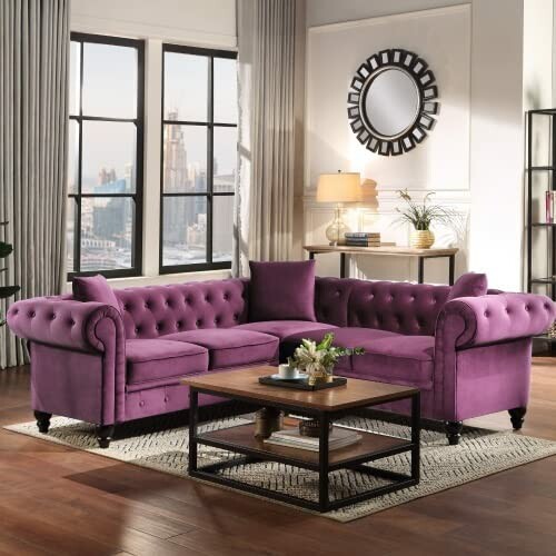 Chesterfield Sectional Sofa