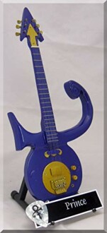 Prince Miniature Guitar Purple