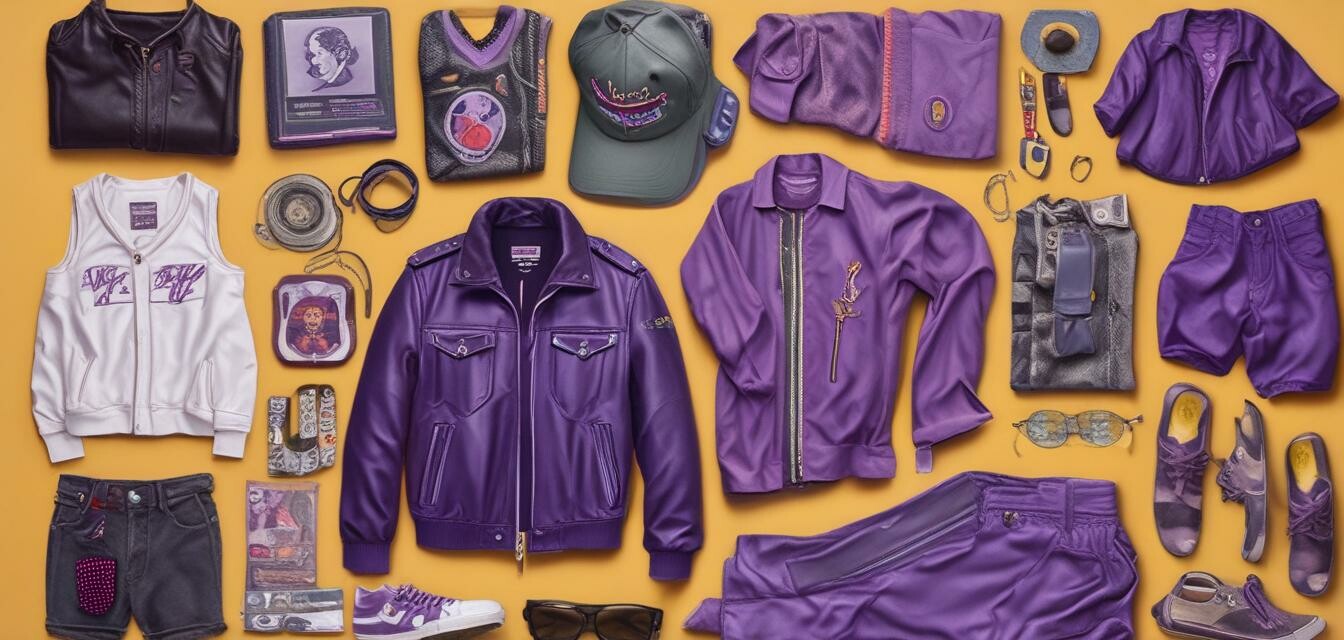 Stylish Retro Finds for Purple Rain Enthusiasts